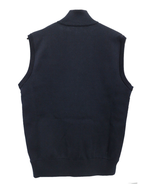 MONCLER（モンクレール）MONCLER (モンクレール) ニット切替ダウンベスト ネイビー サイズ:M 未使用品の古着・服飾アイテム