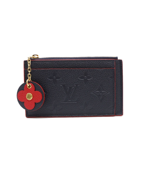 LOUIS VUITTON（ルイ ヴィトン）LOUIS VUITTON (ルイヴィトン) ポルト カルト・ジップ ネイビー モノグラム M68338 NZ3199の古着・服飾アイテム