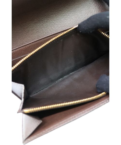LOUIS VUITTON（ルイ ヴィトン）LOUIS VUITTON (ルイヴィトン) 長財布 ブラウン ダミエ N61734 SD4079の古着・服飾アイテム