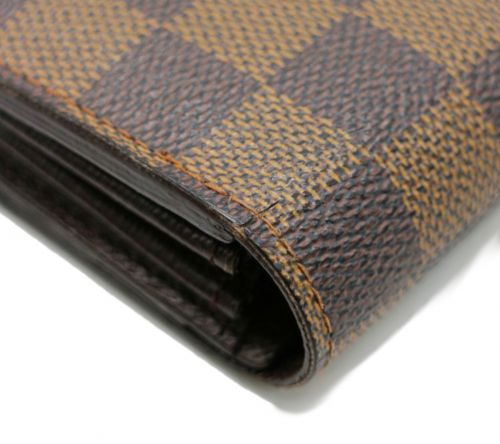 LOUIS VUITTON（ルイ ヴィトン）LOUIS VUITTON (ルイヴィトン) 長財布 ブラウン ダミエ N61734 SD4079の古着・服飾アイテム