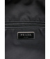 中古・古着 PRADA (プラダ) ナイロンウエストバッグ ブラック TESSUTO MONTAGN 2VL005：39800円