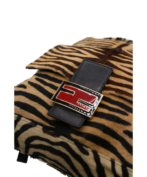 FENDI（フェンディ）FENDI (フェンディ) ハラコバックパック ブラウン 2211 26428 79の古着・服飾アイテム