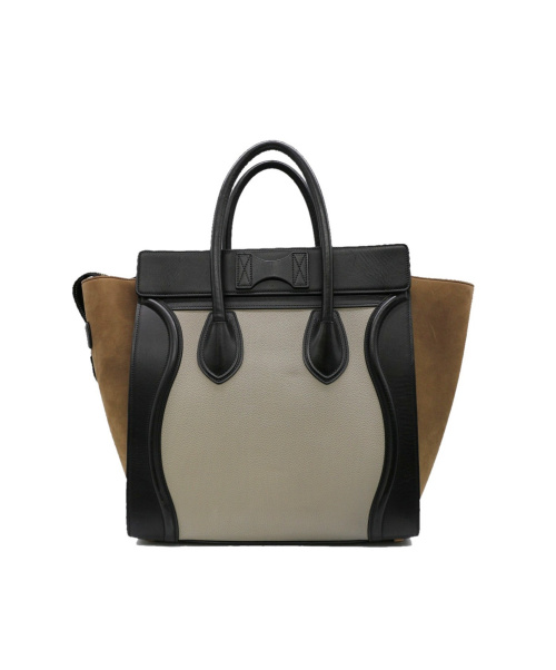 CELINE（セリーヌ）CELINE (セリーヌ) ラゲージミニショッパー ベージュ ラゲージ F-GA-1146の古着・服飾アイテム