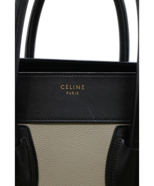 CELINE（セリーヌ）CELINE (セリーヌ) ラゲージミニショッパー ベージュ ラゲージ F-GA-1146の古着・服飾アイテム
