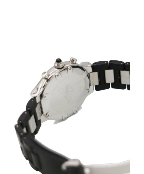 Cartier（カルティエ）Cartier (カルティエ) マスト21 クロノスカフ 2424 クォーツの古着・服飾アイテム