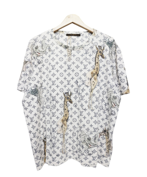 LOUIS VUITTON（ルイ ヴィトン）LOUIS VUITTON (ルイヴィトン) 半袖カットソー ホワイト サイズ:XLの古着・服飾アイテム