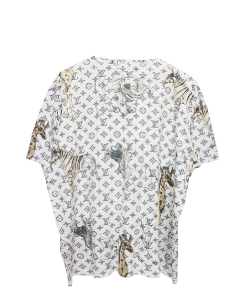 LOUIS VUITTON（ルイ ヴィトン）LOUIS VUITTON (ルイヴィトン) 半袖カットソー ホワイト サイズ:XLの古着・服飾アイテム