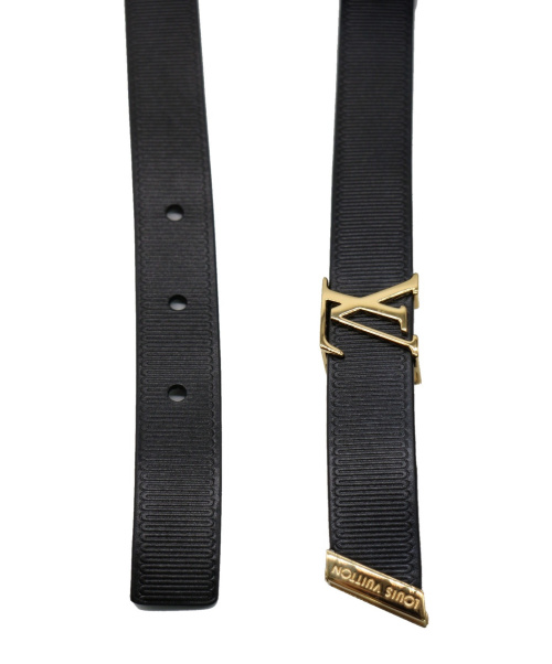 LOUIS VUITTON（ルイ ヴィトン）LOUIS VUITTON (ルイヴィトン) サンチュール・クチュール ブラックの古着・服飾アイテム