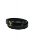 LOUIS VUITTON (ルイヴィトン) サンチュール・クチュール ブラック：37800円
