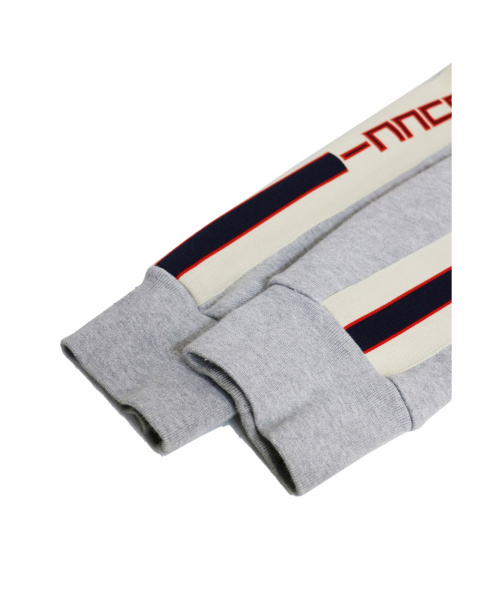 GUCCI（グッチ）GUCCI (グッチ) テクニカルラインジップパーカー グレー サイズ:Mの古着・服飾アイテム