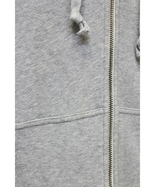 GUCCI（グッチ）GUCCI (グッチ) テクニカルラインジップパーカー グレー サイズ:Mの古着・服飾アイテム