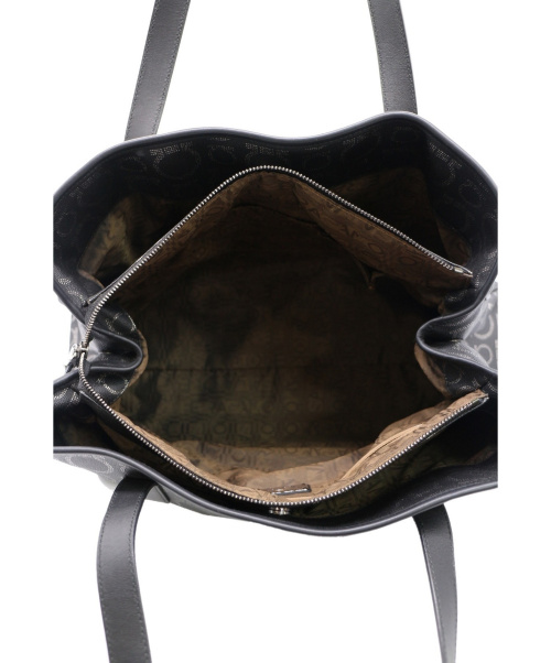 Salvatore Ferragamo（サルヴァトーレ フェラガモ）Salvatore Ferragamo (サルヴァトーレフェラガモ) ガンチーニトートバッグ ブラック AU-21 7918の古着・服飾アイテム