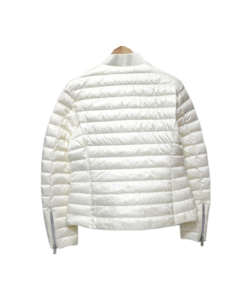 MONCLER（モンクレール）MONCLER (モンクレール) ダウンジャケット ホワイト サイズ:4の古着・服飾アイテム