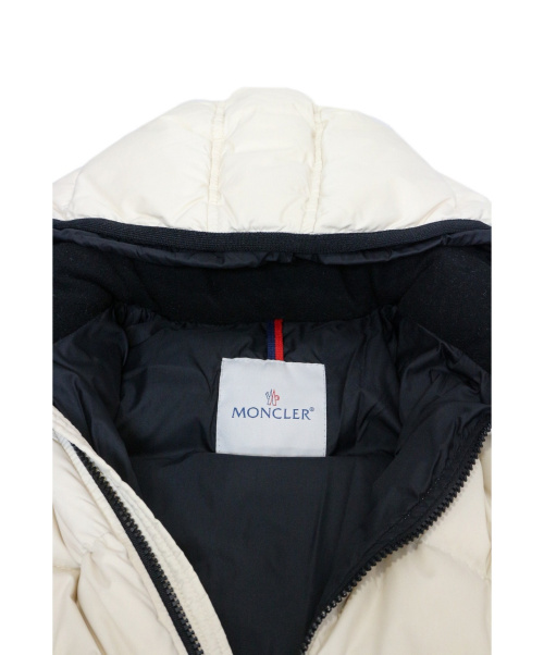MONCLER（モンクレール）MONCLER (モンクレール) ダウンコート ホワイト サイズ:1の古着・服飾アイテム