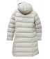 MONCLER (モンクレール) ダウンコート ホワイト サイズ:1：52800円