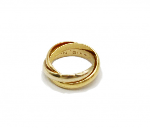 Cartier（カルティエ）Cartier (カルティエ) トリニティーリング ゴールドの古着・服飾アイテム
