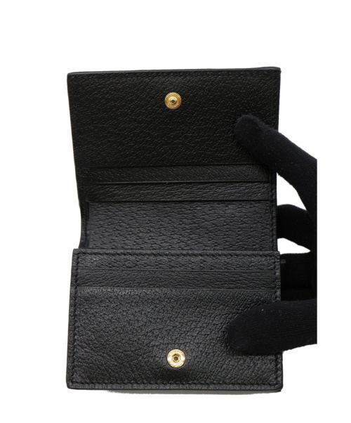 GUCCI（グッチ）GUCCI (グッチ) 2つ折り財布 ブラック 523155 0959の古着・服飾アイテム