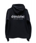 VALENTINO×DOUBLET (ヴァレンティノ×ダブレット) コラボフーディ ブラック サイズ:M：39800円