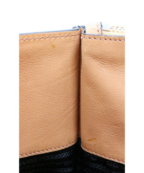 PRADA（プラダ）PRADA (プラダ) トートバッグ ベージュ B2625Mの古着・服飾アイテム