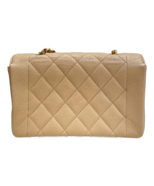 CHANEL（シャネル）CHANEL (シャネル) ダイアナフラップマトラッセ ベージュ サイズ:23の古着・服飾アイテム
