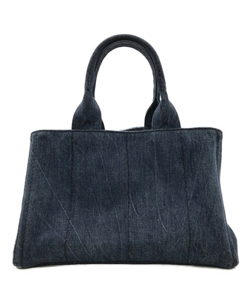 PRADA（プラダ）PRADA (プラダ) カナパトートバッグ インディゴの古着・服飾アイテム