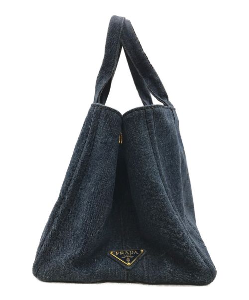 PRADA（プラダ）PRADA (プラダ) カナパトートバッグ インディゴの古着・服飾アイテム