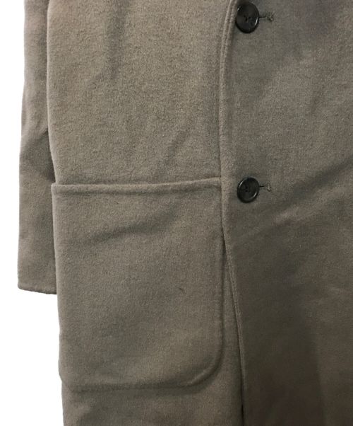 VICTIM（ヴィクティム）VICTIM (ヴィクティム) LONG COAT ブラウン サイズ:Mの古着・服飾アイテム