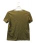 CELINE (セリーヌ) ロゴプリントTシャツ カーキ サイズ:S：15000円