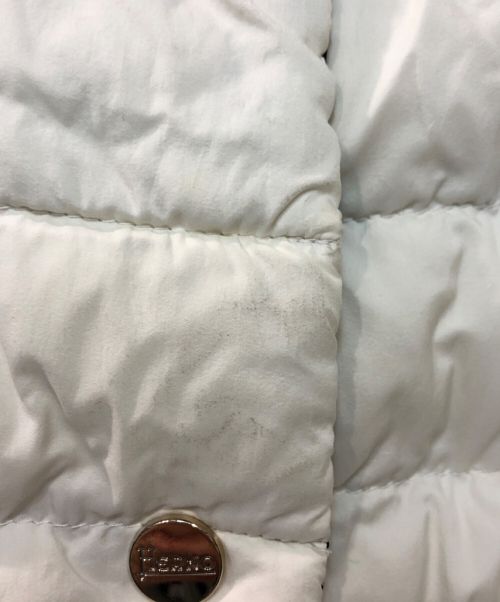 HERNO（ヘルノ）HERNO (ヘルノ) リバーシブルダウンジャケット ホワイト×ブラック サイズ:42の古着・服飾アイテム