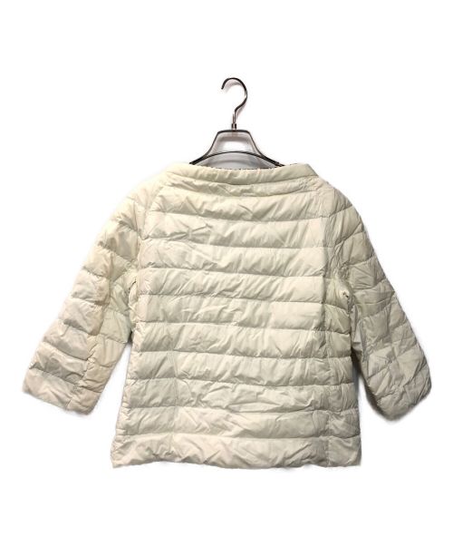 HERNO（ヘルノ）HERNO (ヘルノ) リバーシブルダウンジャケット ホワイト×ブラック サイズ:42の古着・服飾アイテム