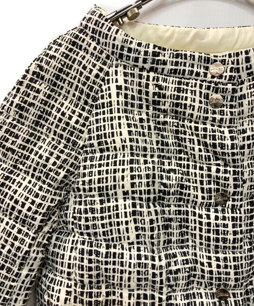 HERNO（ヘルノ）HERNO (ヘルノ) リバーシブルダウンジャケット ホワイト×ブラック サイズ:42の古着・服飾アイテム