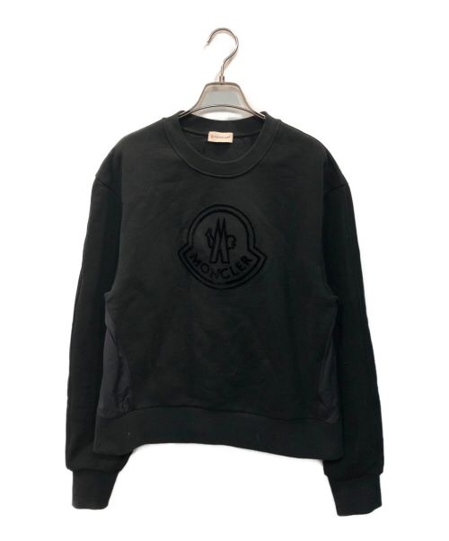 MONCLER（モンクレール）MONCLER (モンクレール) SWEATSHIRT ブラック サイズ:Sの古着・服飾アイテム