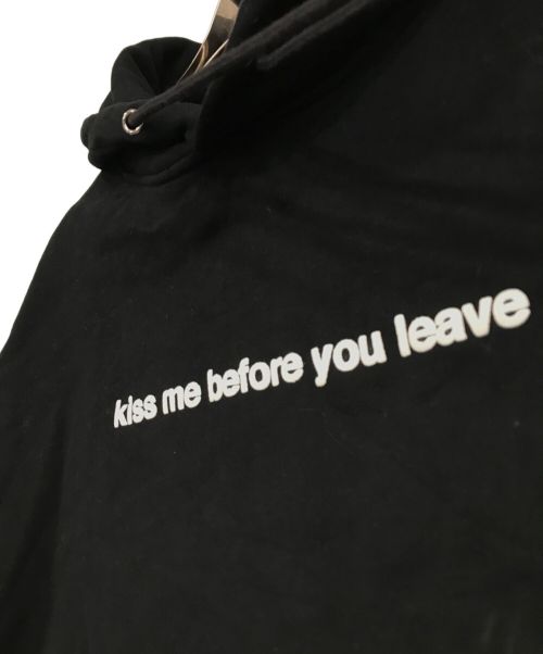 unknown（アンノーン）Unknown (アンノーン) プルオーバーパーカー ブラック サイズ:Mの古着・服飾アイテム