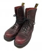 Dr.Martensドクターマーチン）の古着「10ホールブーツ」｜レッド