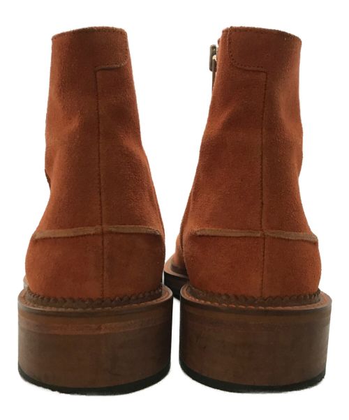 MAISON EUREKA（メゾンエウレカ）MAISON EUREKA (メゾンエウレカ) サイドジップブーツ オレンジ サイズ:41の古着・服飾アイテム