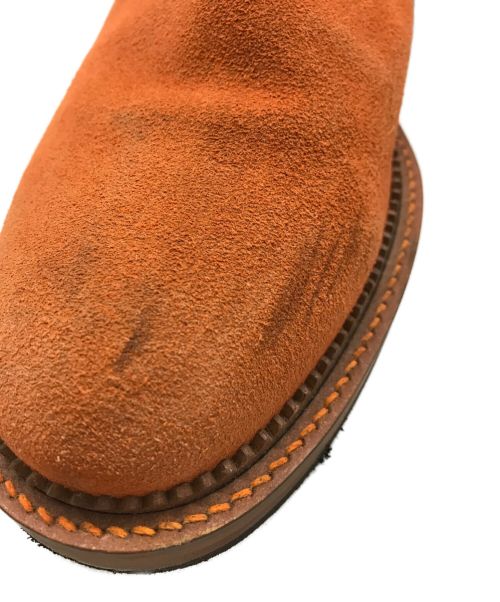 MAISON EUREKA（メゾンエウレカ）MAISON EUREKA (メゾンエウレカ) サイドジップブーツ オレンジ サイズ:41の古着・服飾アイテム