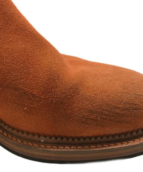 MAISON EUREKA（メゾンエウレカ）MAISON EUREKA (メゾンエウレカ) サイドジップブーツ オレンジ サイズ:41の古着・服飾アイテム