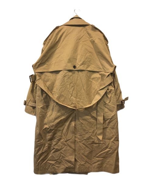 seyto（セイト）seyto (セイト) Two tone layered trench coat ベージュ サイズ:SIZE 2の古着・服飾アイテム
