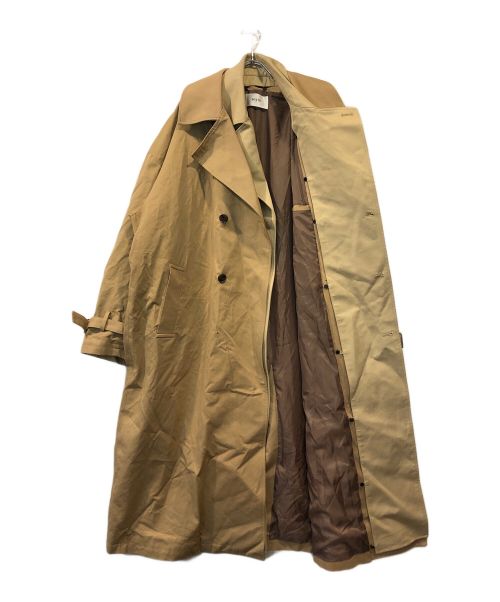 seyto（セイト）seyto (セイト) Two tone layered trench coat ベージュ サイズ:SIZE 2の古着・服飾アイテム