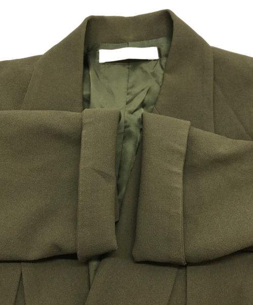 ETHOSENS（エトセンス）ETHOSENS (エトセンス) レイヤートレンチコート オリーブ サイズ:1の古着・服飾アイテム