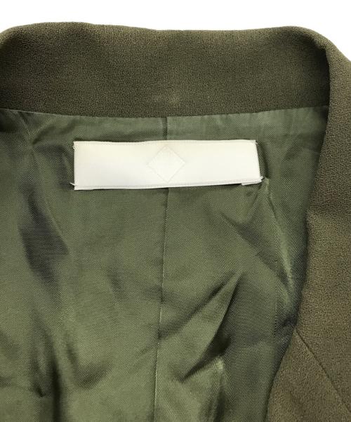 ETHOSENS（エトセンス）ETHOSENS (エトセンス) レイヤートレンチコート オリーブ サイズ:1の古着・服飾アイテム