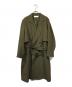 ETHOSENS（エトセンス）の古着「レイヤートレンチコート」｜オリーブ
