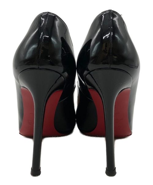 Christian Louboutin（クリスチャン・ルブタン）Christian Louboutin (クリスチャン・ルブタン) エナメルパンプス ブラック サイズ:size 34-1/2の古着・服飾アイテム