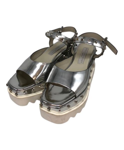 STELLA McCARTNEY（ステラマッカートニー）STELLA McCARTNEY (ステラマッカートニー) ELYSE シルバー サイズ:SIZE 37の古着・服飾アイテム