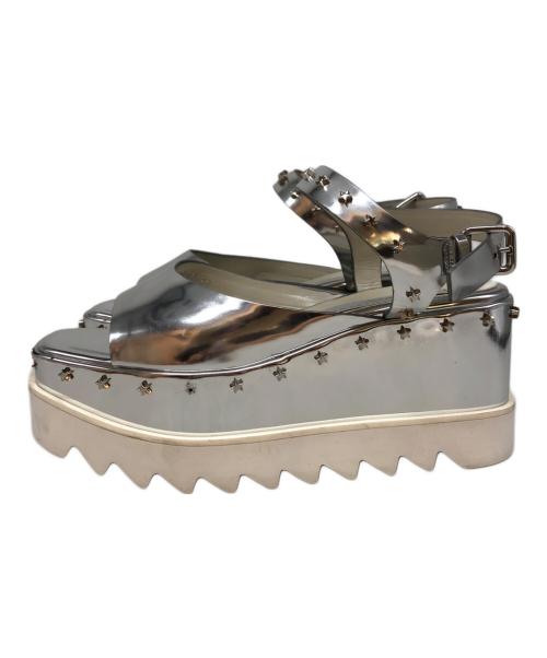 STELLA McCARTNEY（ステラマッカートニー）STELLA McCARTNEY (ステラマッカートニー) ELYSE シルバー サイズ:SIZE 37の古着・服飾アイテム