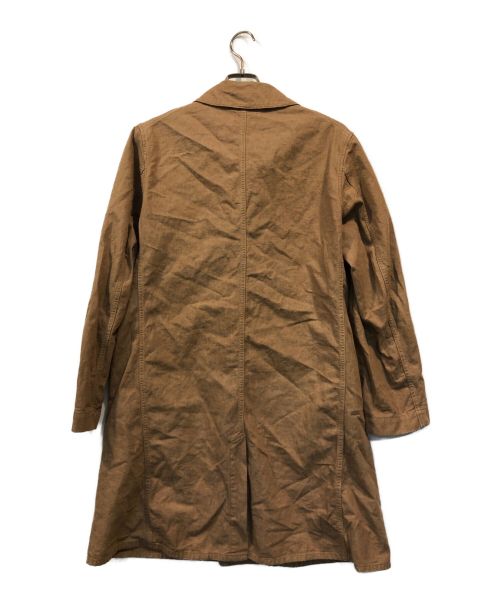 WAREHOUSE（ウエアハウス）WAREHOUSE (ウエアハウス) コットンリネンブレンドコート ベージュ サイズ:38の古着・服飾アイテム