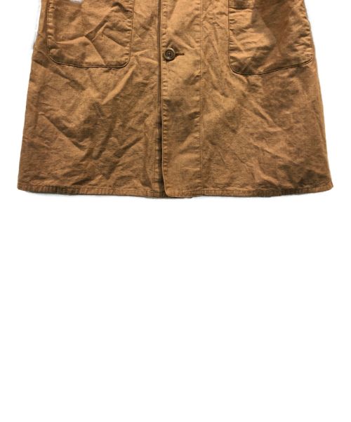 WAREHOUSE（ウエアハウス）WAREHOUSE (ウエアハウス) コットンリネンブレンドコート ベージュ サイズ:38の古着・服飾アイテム