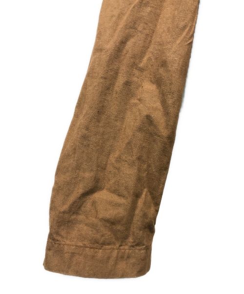 WAREHOUSE（ウエアハウス）WAREHOUSE (ウエアハウス) コットンリネンブレンドコート ベージュ サイズ:38の古着・服飾アイテム