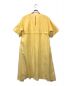 Ujoh (ウジョー) スクエアヘムシャツドレス イエロー サイズ:2：10000円