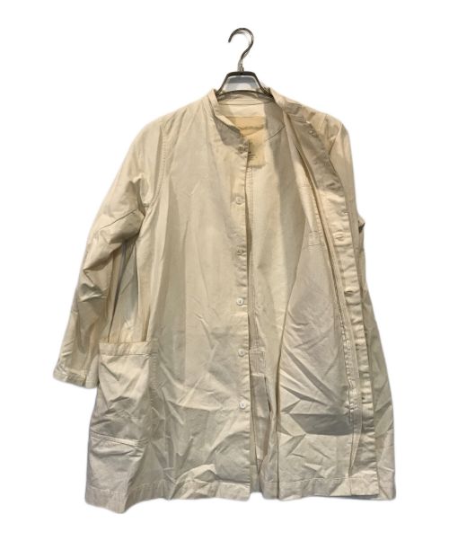 SUZUKI TAKAYUKI（スズキタカユキ）SUZUKI TAKAYUKI (スズキタカユキ) スタンドカラーコットンコート ベージュ サイズ:1の古着・服飾アイテム